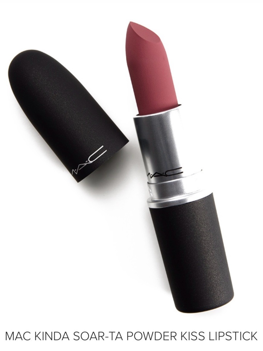 MAC Powder Kiss Lipstick - Kinda Soar-Ta (original formula!)